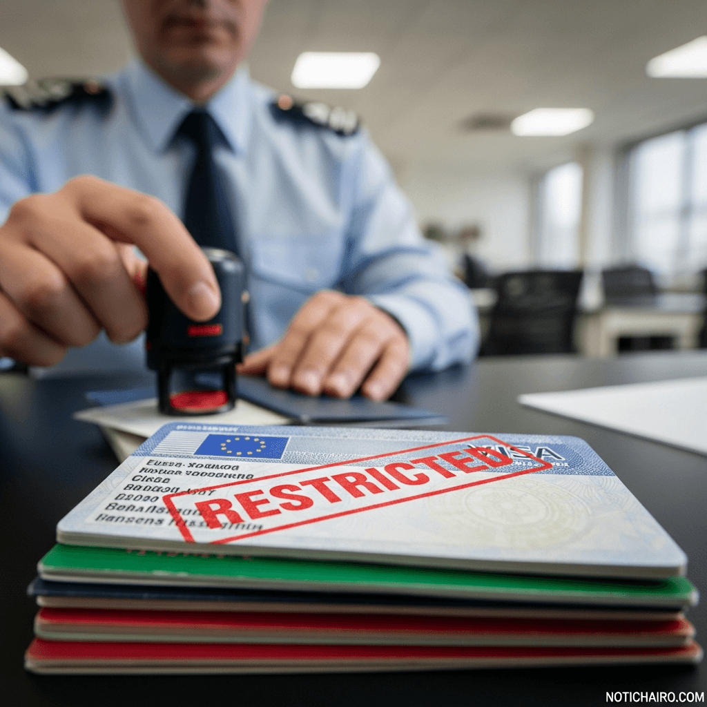 EU restringe visa a 75 connacionales