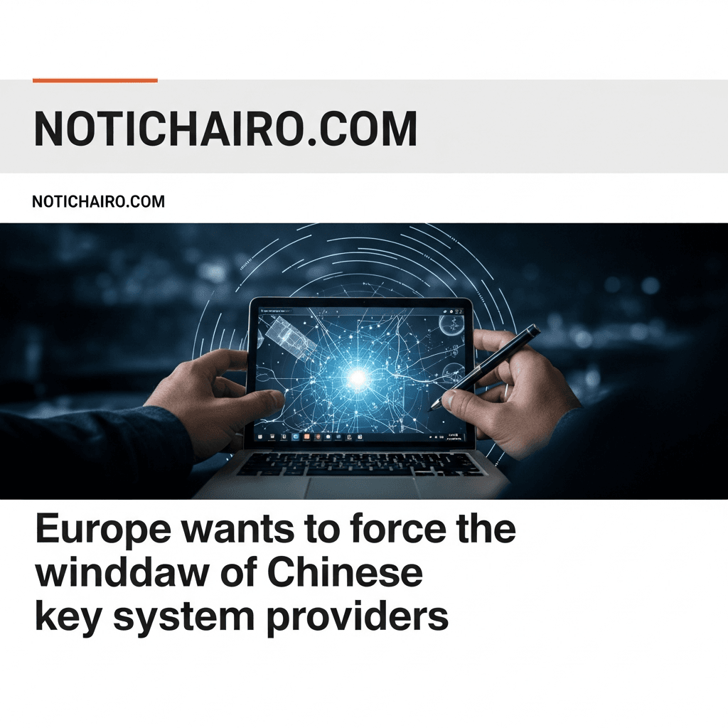 Europa quiere forzar retirada de proveedores chinos de sistemas clave