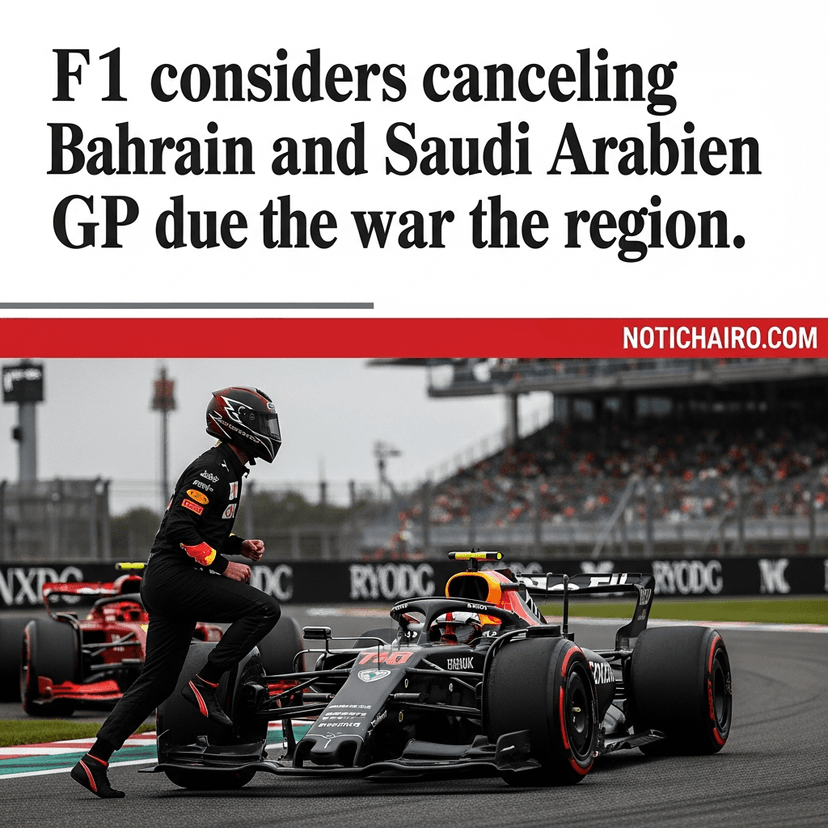 Evalúa la F1 cancelar los GP de Bahréin y Arabia Saudita por guerra en la región