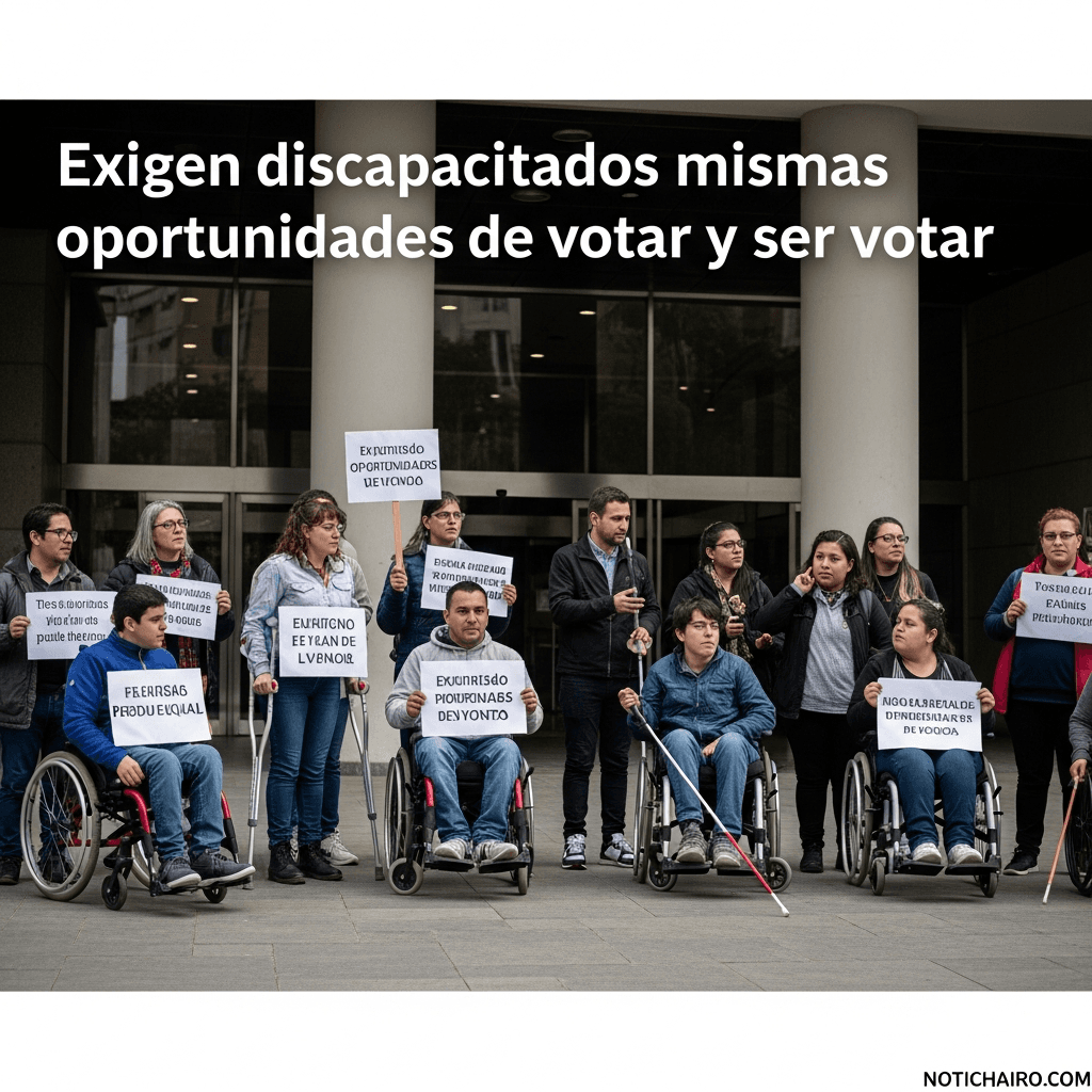 Exigen discapacitados mismas oportunidades de votar y ser votados