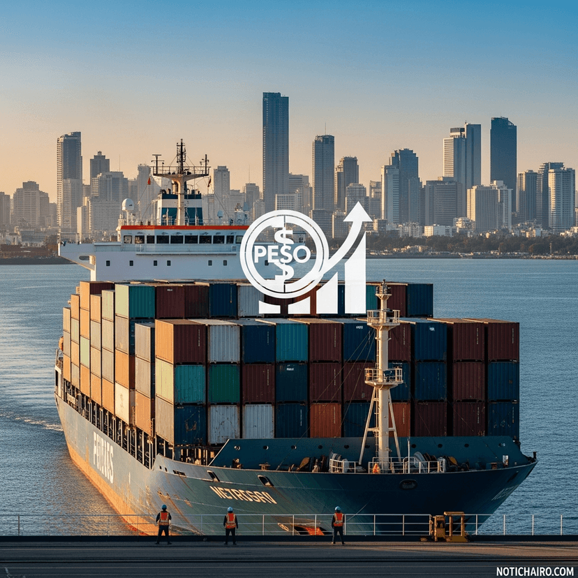 Fortaleza del peso no frenó exportaciones mexicanas