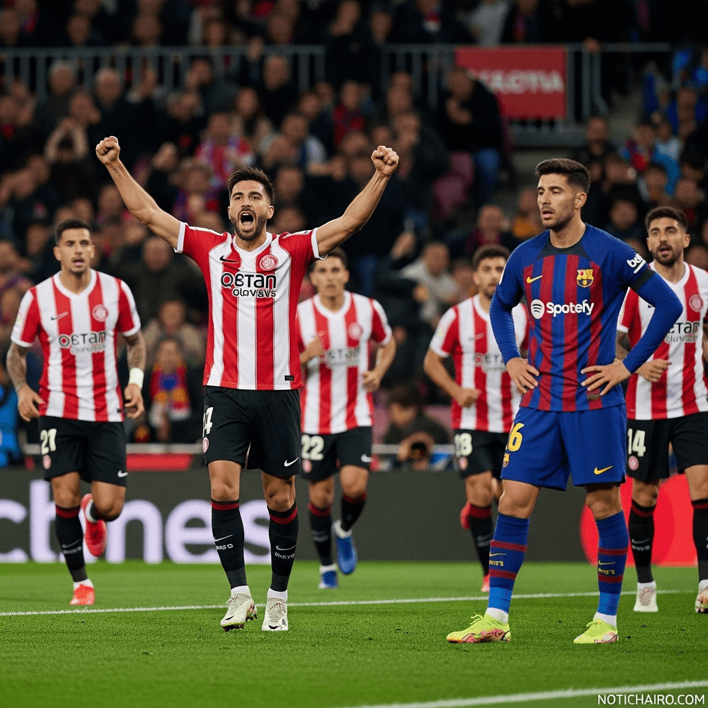 Girona sorprende al Barcelona
