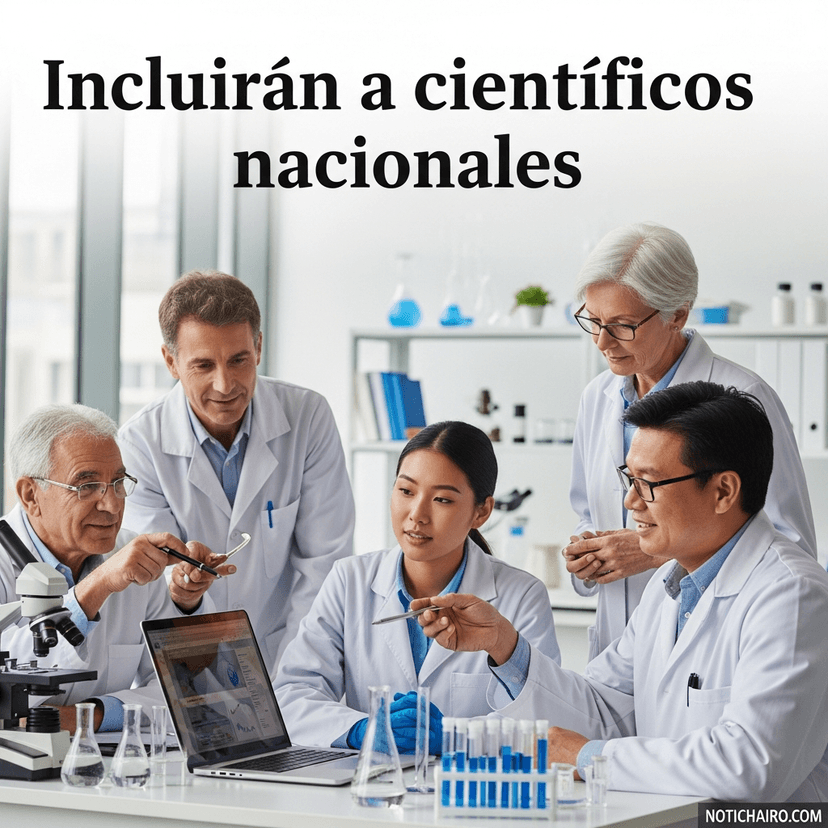 Incluirán a científicos nacionales