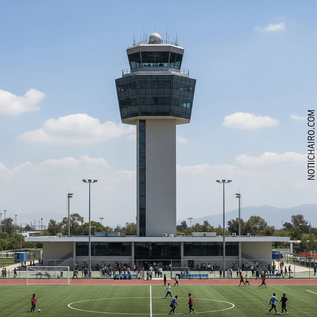 Integrarán torre de control del cancelado aeropuerto en Texcoco a un deportivo