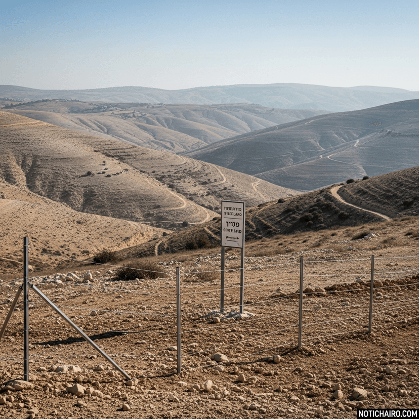 Israel designa zonas de Cisjordania reocupada como propiedad estatal
