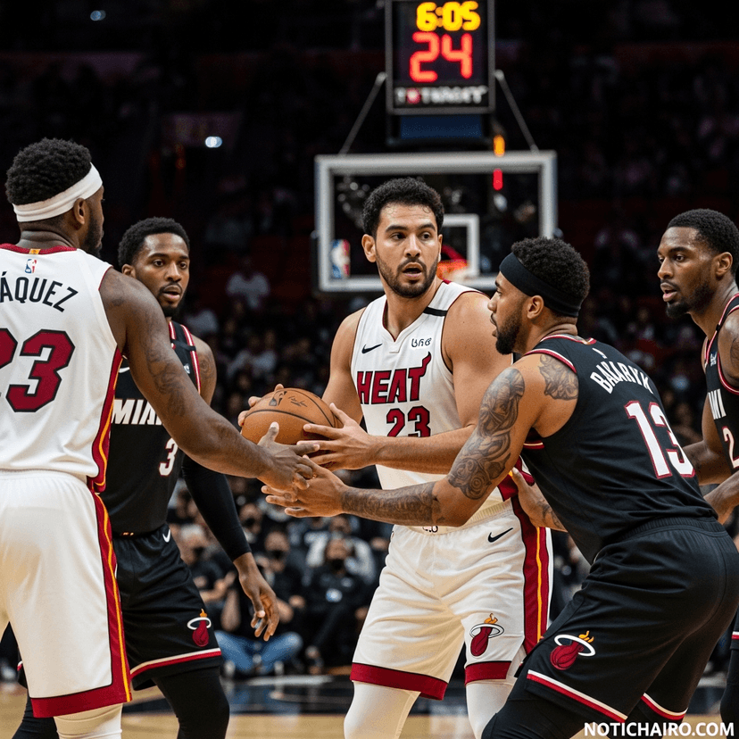 Jáquez colabora en triunfo del Heat