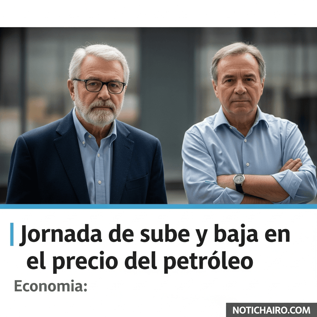 Jornada de sube y baja en el precio del petróleo