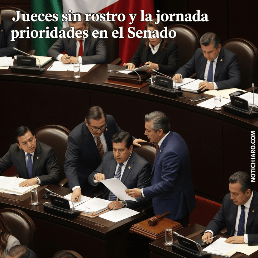 Jueces sin rostro y la jornada laboral, prioridades en el Senado