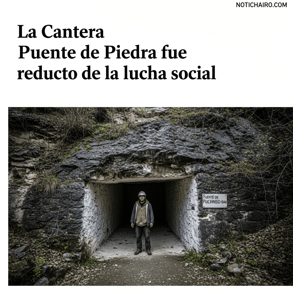 La Cantera Puente de Piedra fue reducto de la lucha social