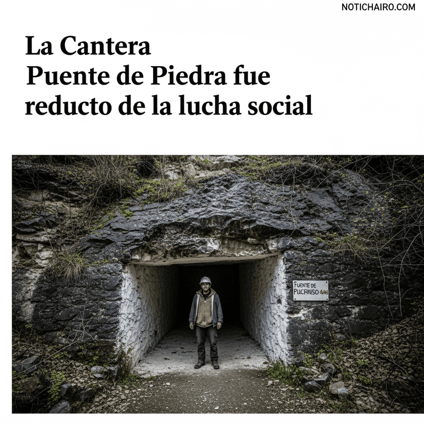 La Cantera Puente de Piedra fue reducto de la lucha social