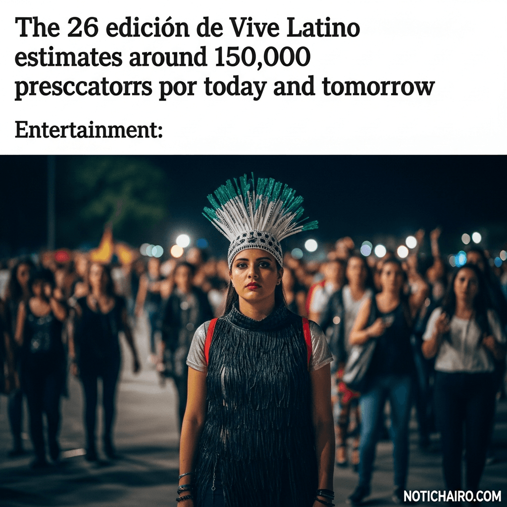 La edición 26 del Vive Latino calcula unos 150 mil espectadores para hoy y mañana