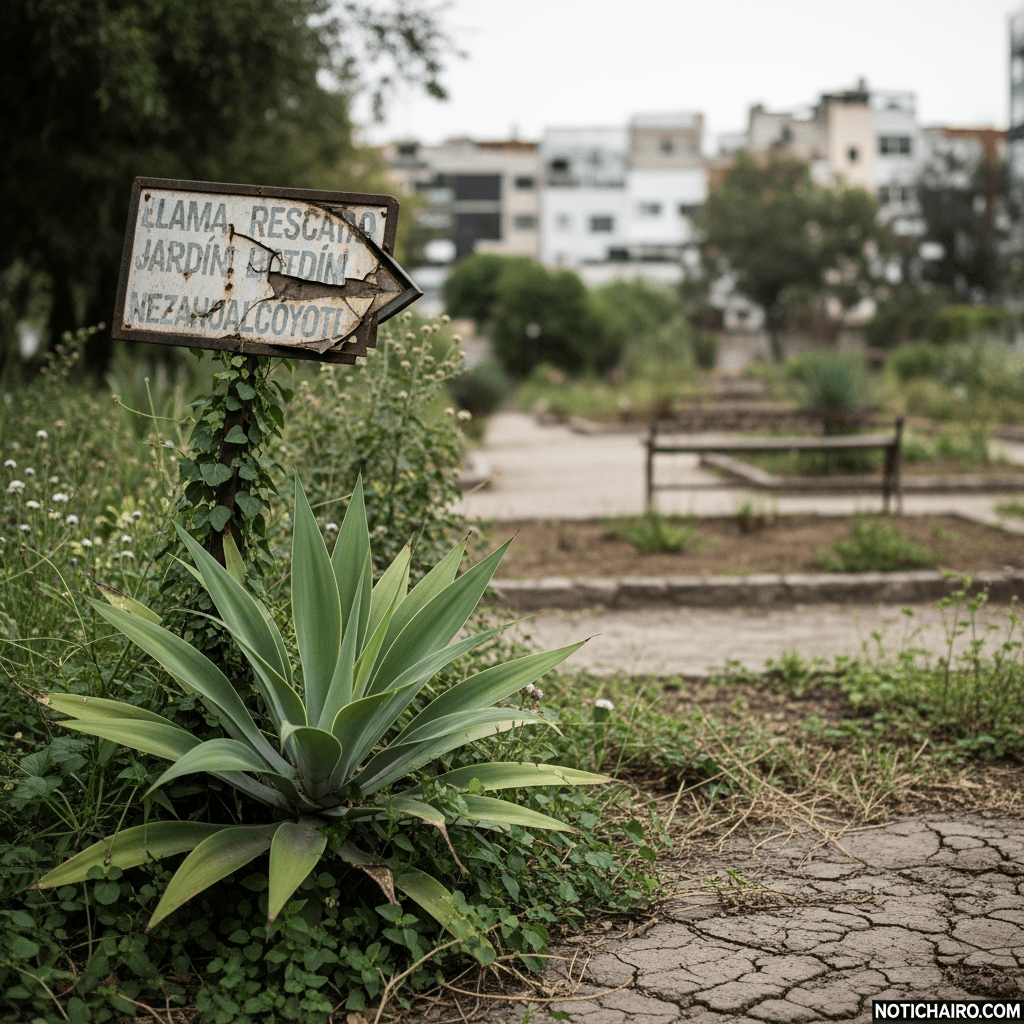 Llama Senado a rescatar jardín botánico de Nezahualcóyotl