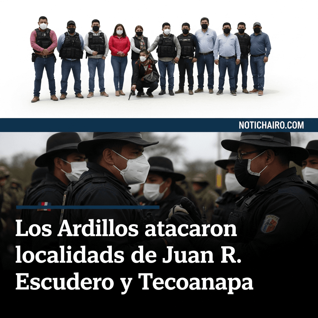 Los Ardillos atacaron localidades de Juan R. Escudero y Tecoanapa