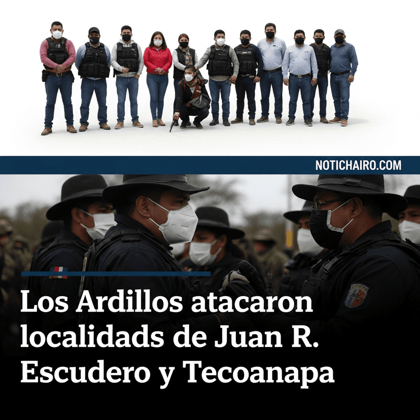 Los Ardillos atacaron localidades de Juan R. Escudero y Tecoanapa