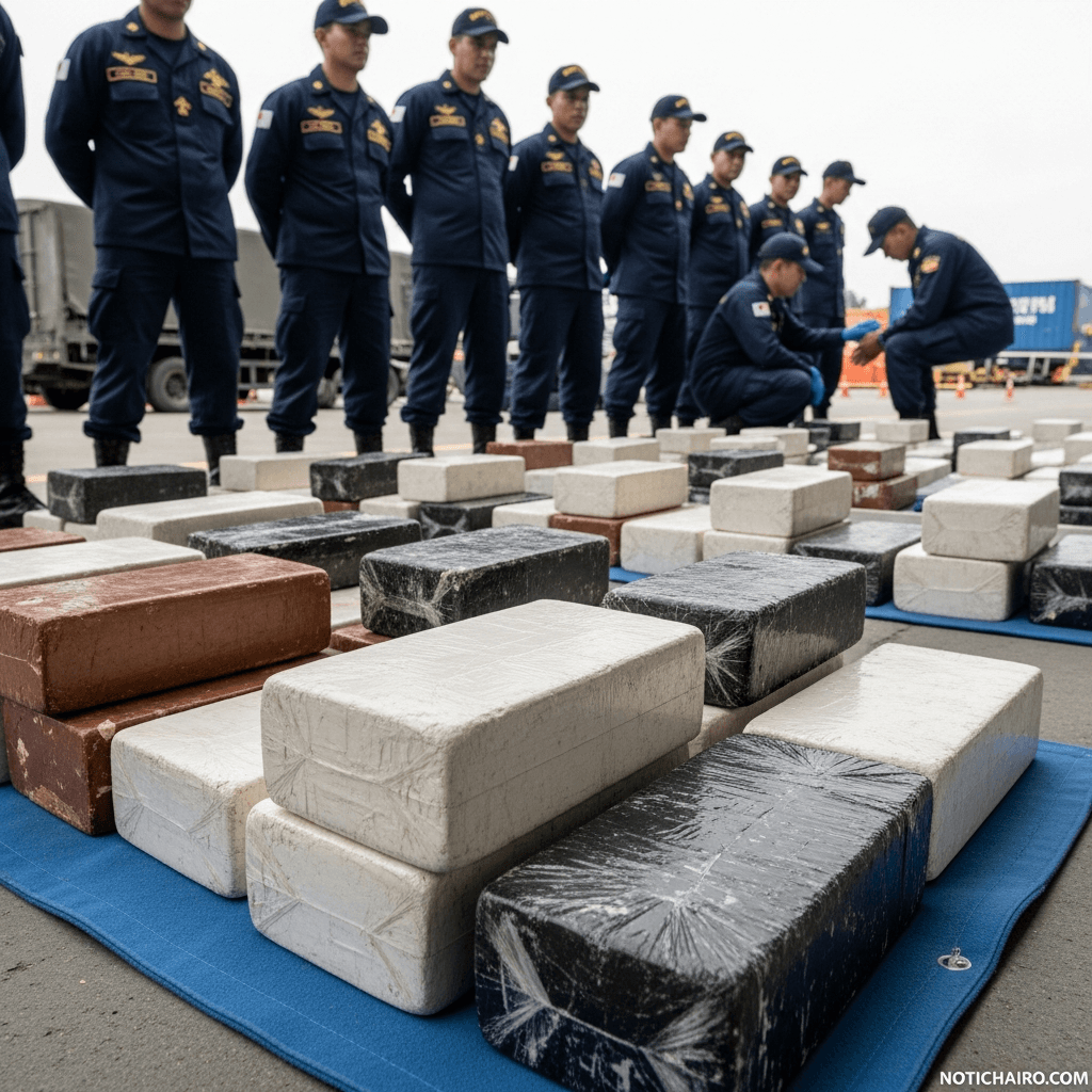 Marinos colombianos incautan 1.1 toneladas de cocaína: Petro