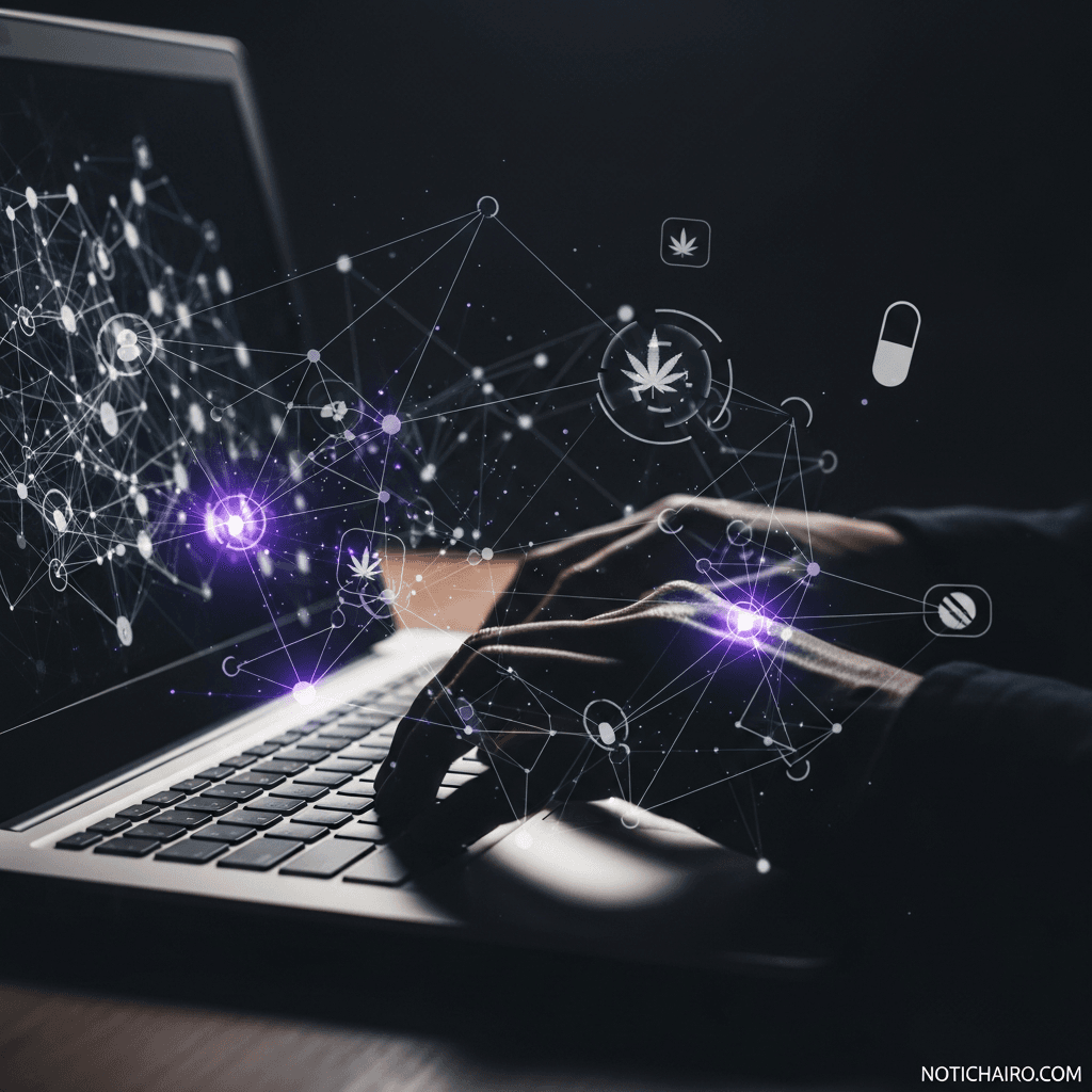 Narcotráfico, principal negocio en la dark web