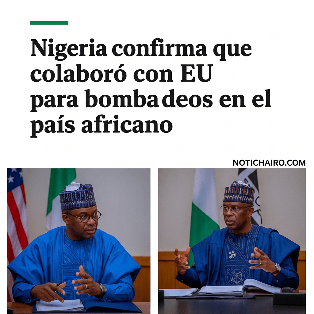 Nigeria confirma que colaboró con EU para bombardeos en el país africano