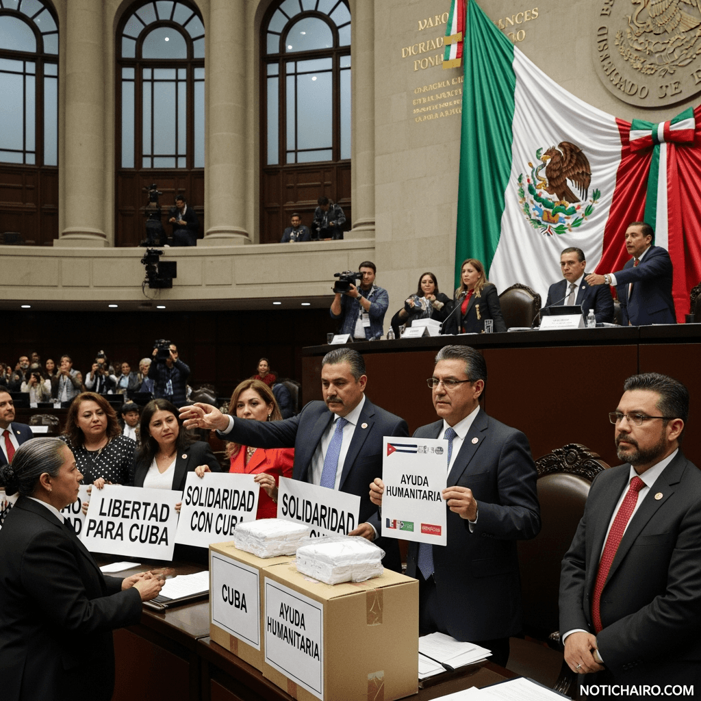 Opositores apoyan en el Senado ayuda humanitaria a Cuba