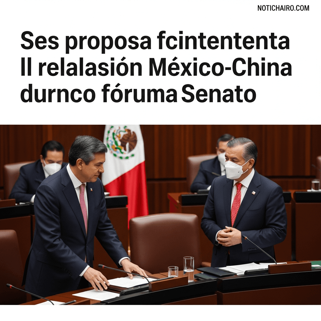 Proponen fortalecer la relación México-China durante foro del Senado