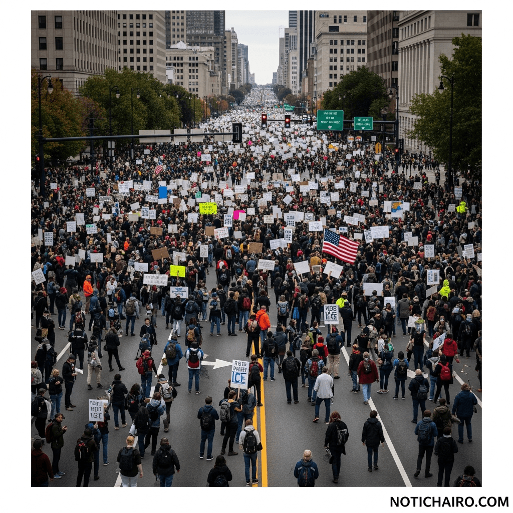 Protestas contra el ICE paralizan EU por segundo día consecutivo