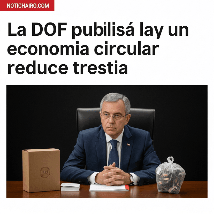 Publica el DOF ley de economía circular para reducir residuos