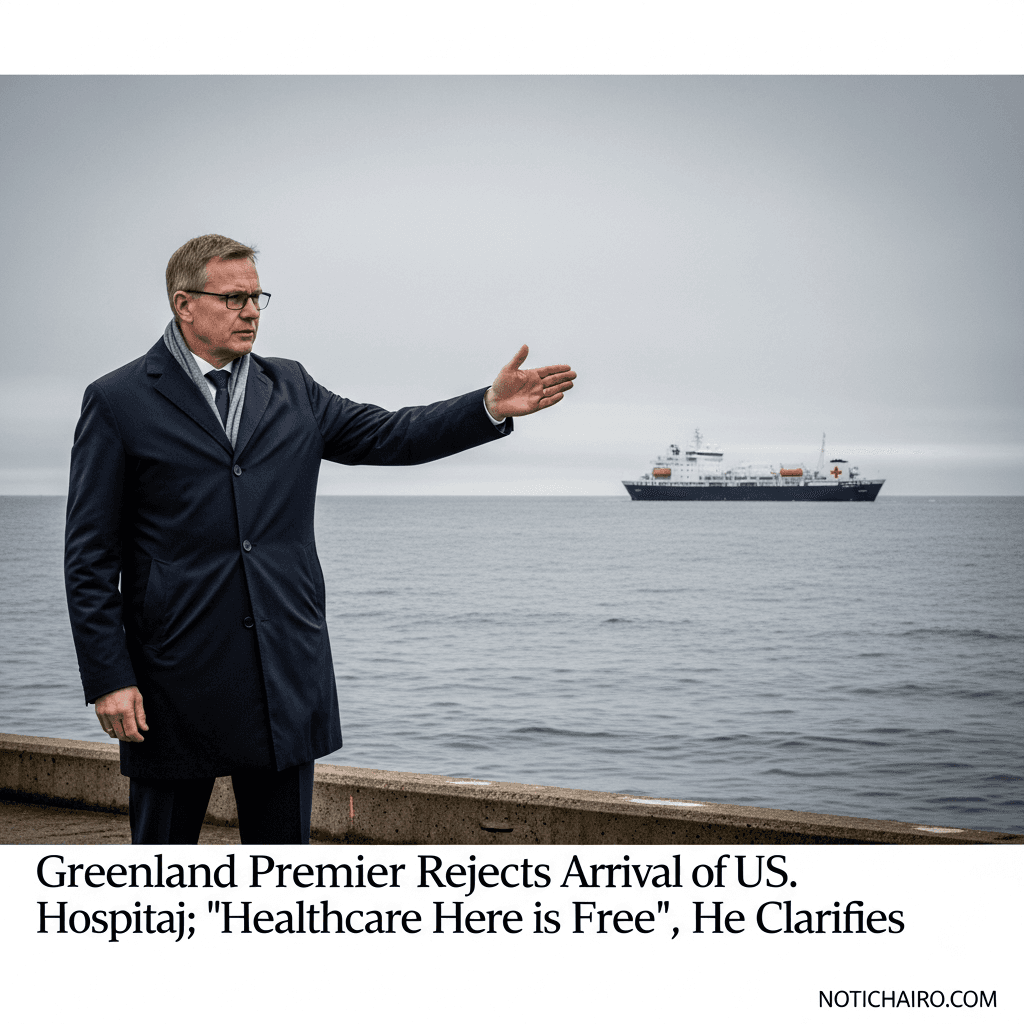 Rechaza premier de Groenlandia llegada de buque hospital de EU; “acá la atención es gratis”, aclara