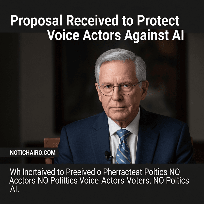 Reciben propuesta para proteger a actores de doblaje frente a la IA