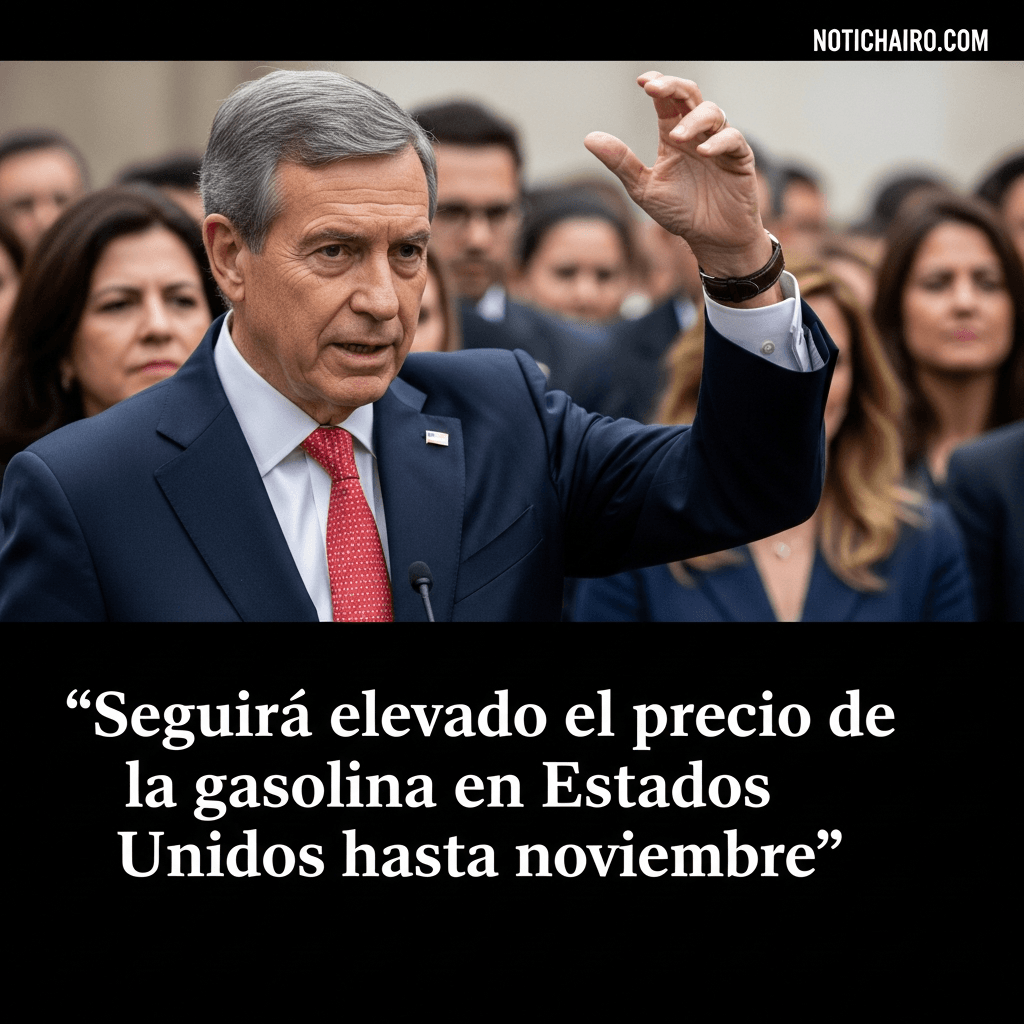 “Seguirá elevado el precio de la gasolina en Estados Unidos hasta noviembre”