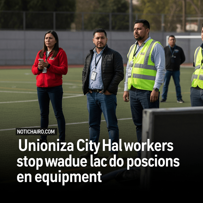 Sindicalizados del ayuntamiento de Tijuana paran labores por falta de plazas y equipo