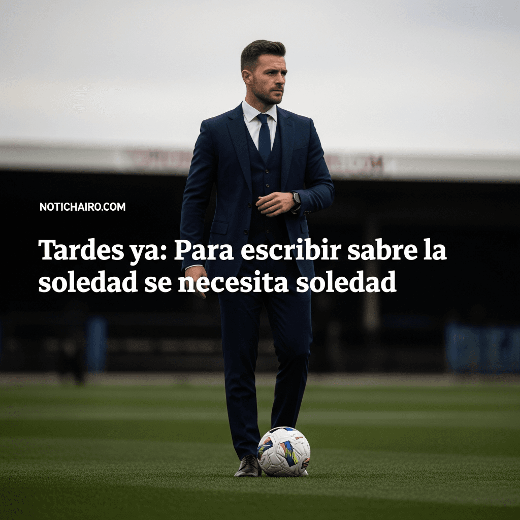 Tardes ya: Para escribir sobre la soledad se necesita soledad