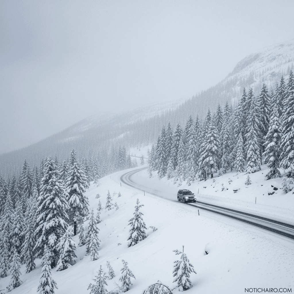 Tercera tormenta invernal causa nevadas en el norte