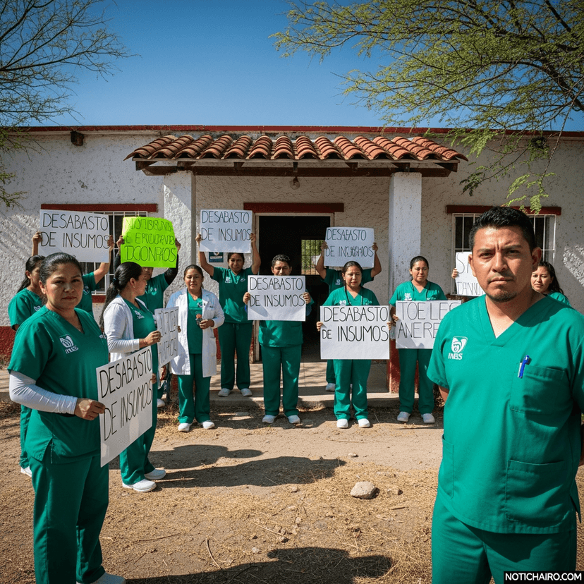 Trabajadores del IMSS-Bienestar denuncian desabasto de insumos