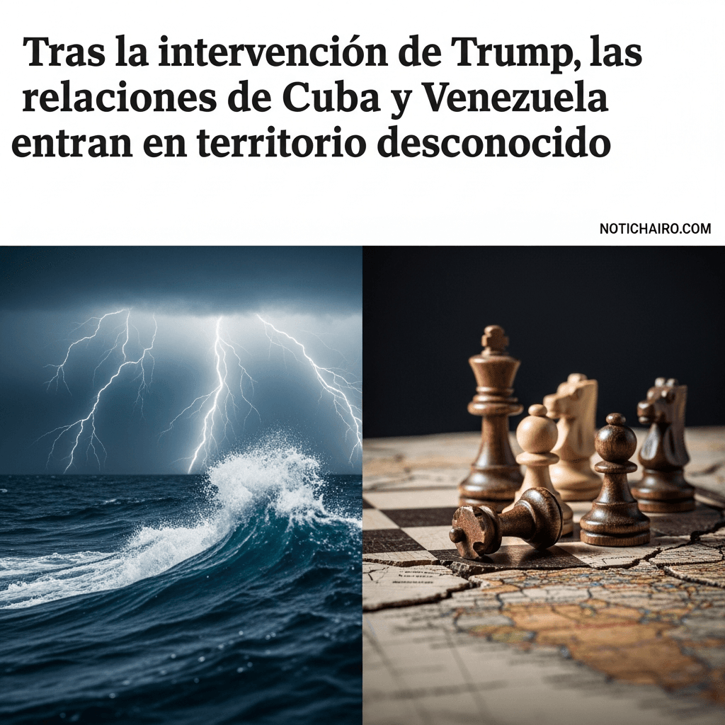 Tras la intervención de Trump, las relaciones de Cuba y Venezuela entran en territorio desconocido