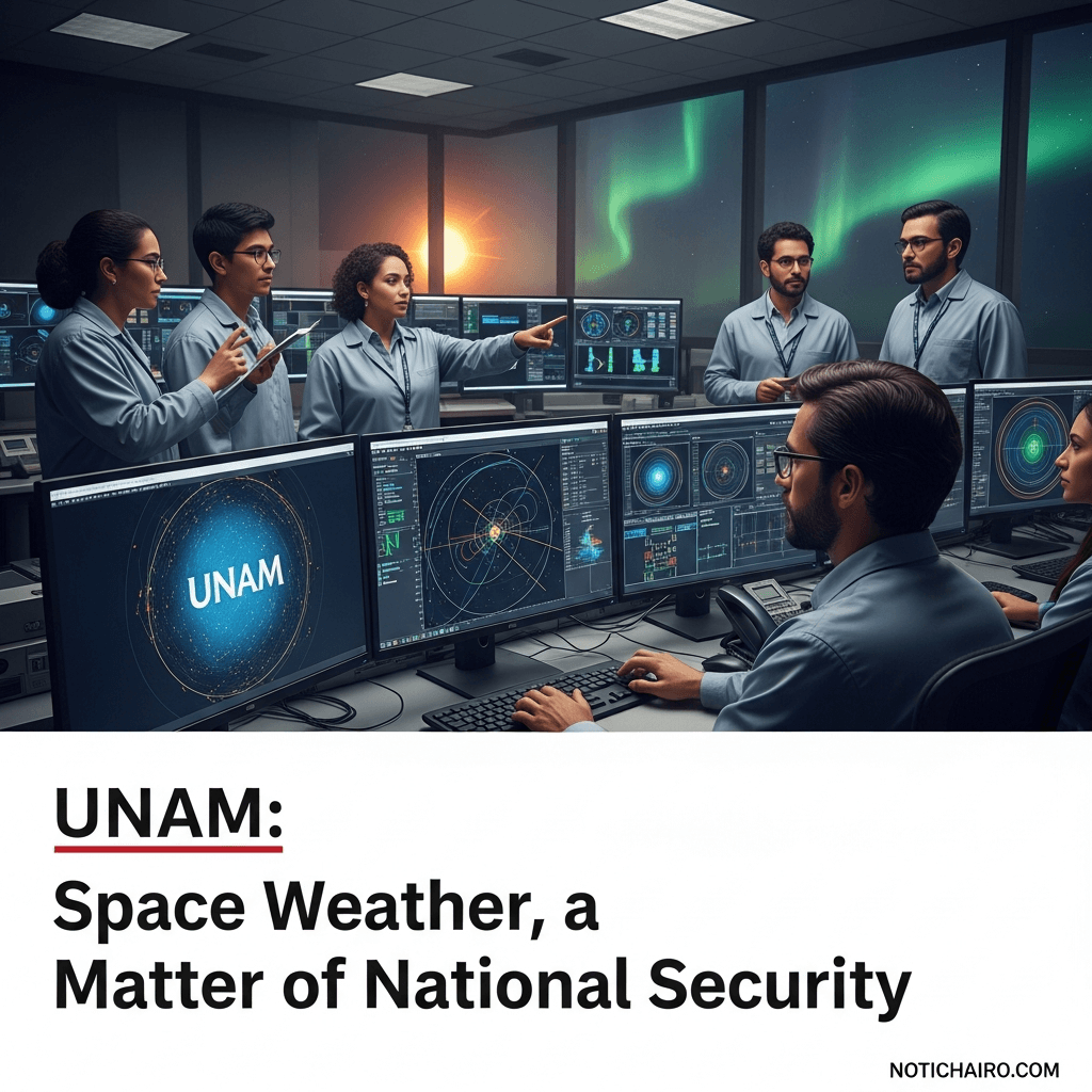 UNAM: el clima espacial, asunto de seguridad nacional