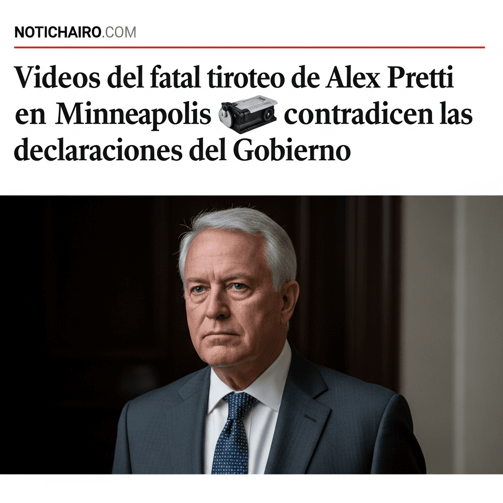 Videos del fatal tiroteo de Alex Pretti en Minneapolis contradicen las declaraciones del Gobierno