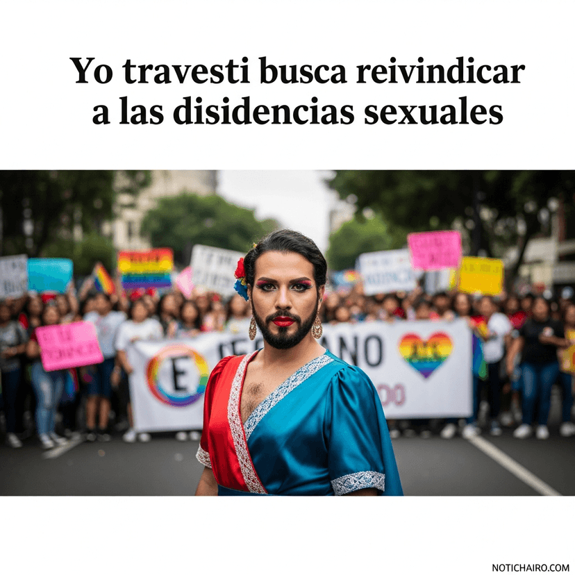 Yo travesti busca reivindicar a las disidencias sexuales