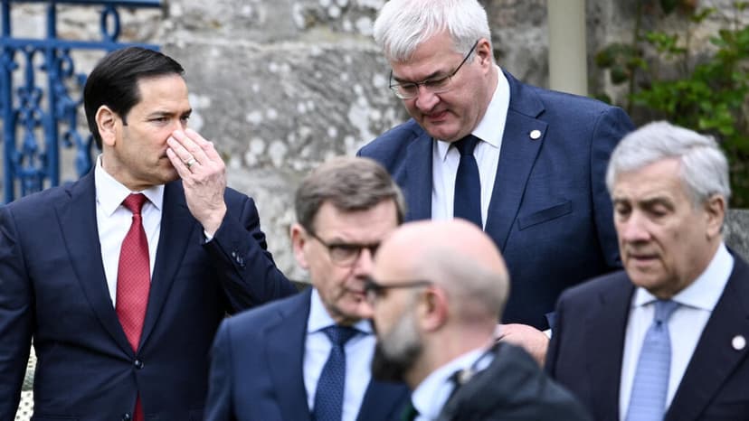 Rubio intenta convencer a los aliados de la estrategia de Trump en la guerra contra Irán, debate clave del G7