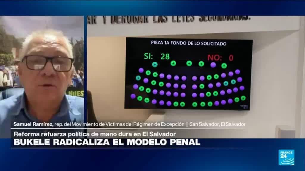 Samuel Ramírez: 'Sistema judicial en El Salvador no funciona, es negligente y arbitrario'
