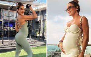 Sara Corrales reacciona a las críticas por hacer ejercicio durante el embarazo: “No es una etapa para reposar”