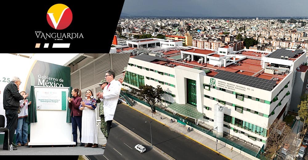 Sheinbaum inaugura Hospital General Regional No.25 del IMSS en Iztapalapa