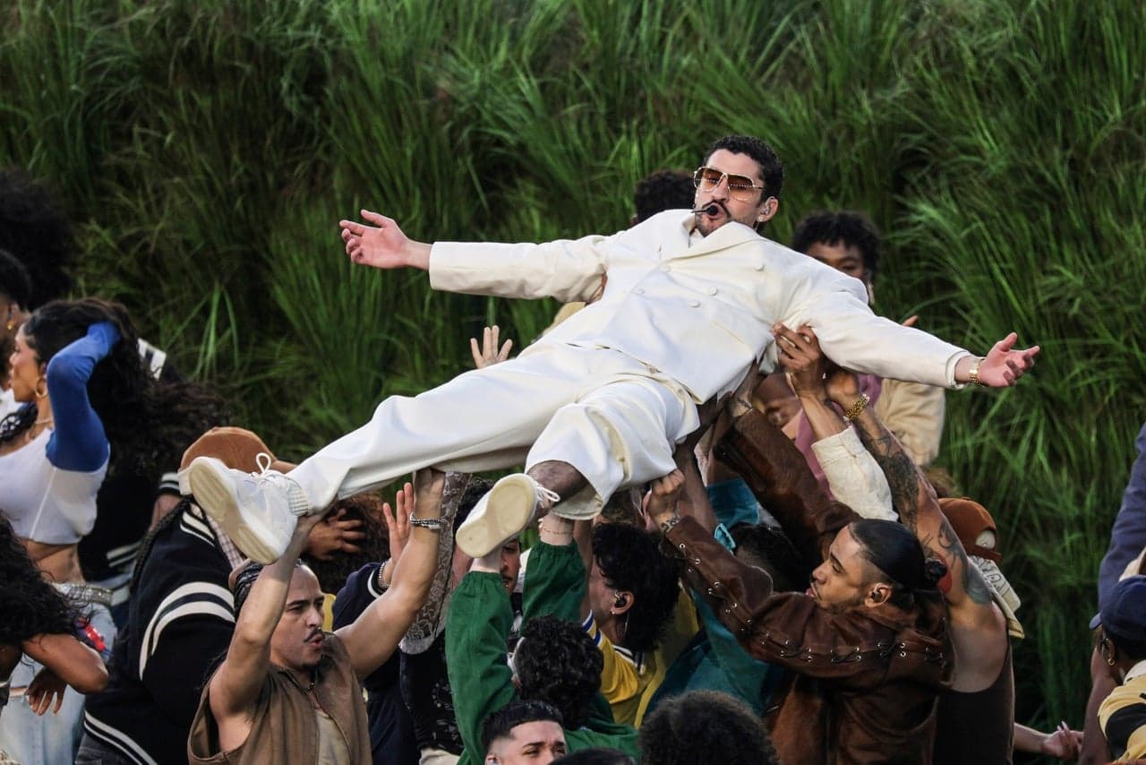 Show de Bad Bunny en el Super Bowl, el cuarto más visto de la historia