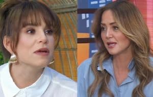 “Si me pasa algo te vas a arrepentir”: Andrea Legarreta se lanza contra Tania Rincón, esto fue lo que pasó | VIDEO
