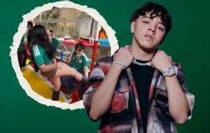 Sofía Vela patear el celular de Xavi al canal de Xochimilco, ¿están peleados?