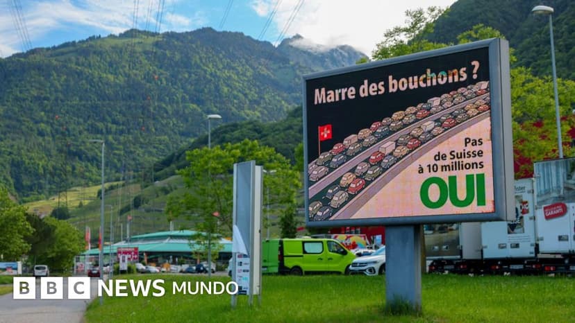 Suiza rechaza la iniciativa de limitar su población a 10 millones, según las primeras proyecciones de la votación