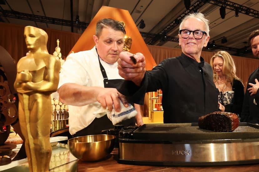 Tequila, sushi y caviar: el exclusivo menú que esperan las celebridades en los Oscar 2026