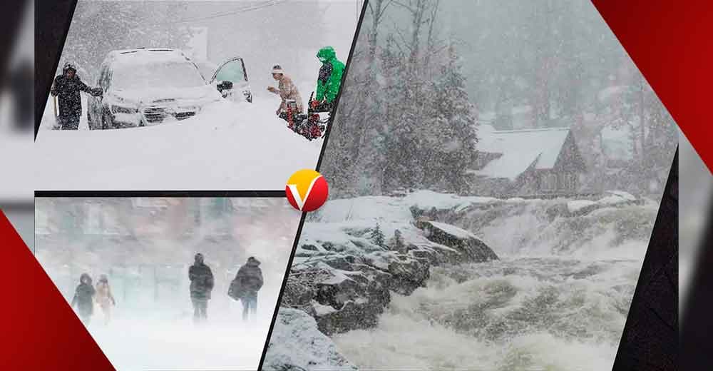 Tormenta invernal en California ha afectado a varios condados