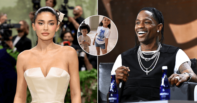 Travis Scott revela cómo es su relación con Kylie Jenner como padres de Stormi y Aire