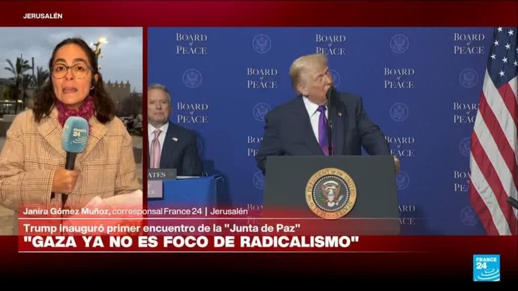 Trump, optimista sobre Hamas y su "Junta de Paz", versus un Israel escéptico que ataca a diario Gaza