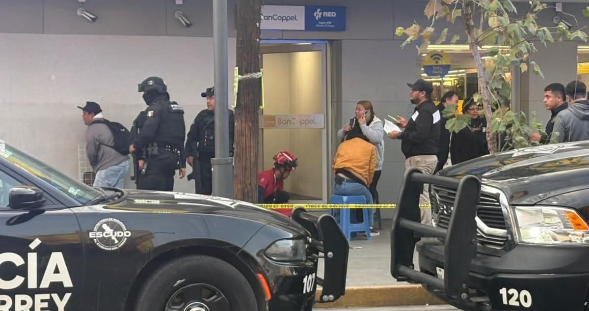 Una balacera en el centro de Monterrey deja 7 lesionados; no se reportan detenidos