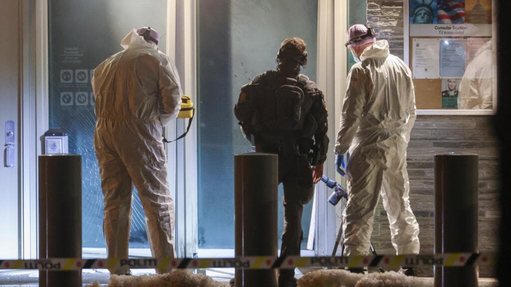 Una fuerte explosión sacude la embajada de EE. UU. en Oslo; la policía busca a los responsables